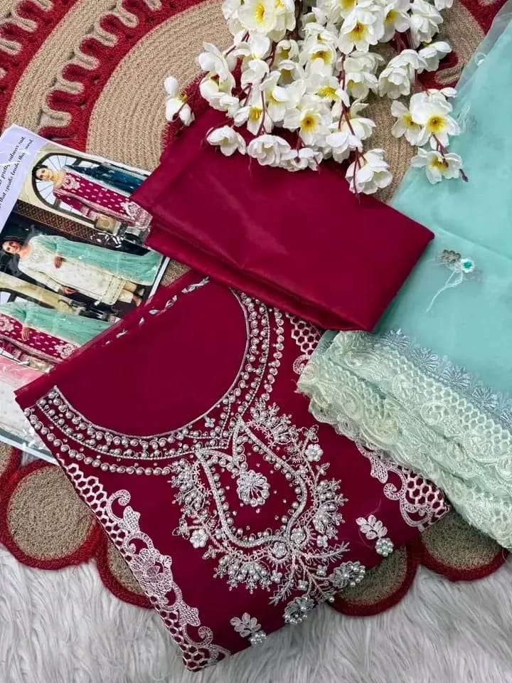 Contrast Dupatta Collection